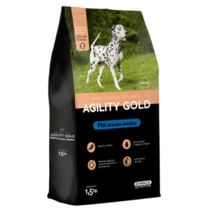 Agility Gold Grandes Adultos Piel x 1.5 Kg