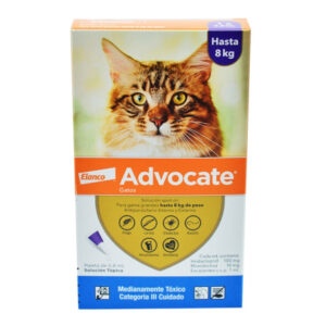 Advocate gatos hasta los 8 kg