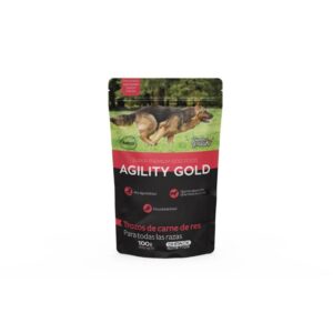 Agility Gold En Trozos de Carne de Res x 100 gr