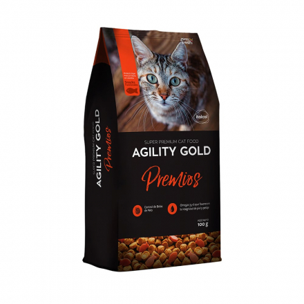 Agility Gold Premios Gatos x 100 gr