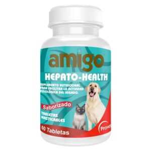 Amigo hepato health perro y gato x 60 und