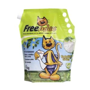Arena free miau cítrica x 4 kg
