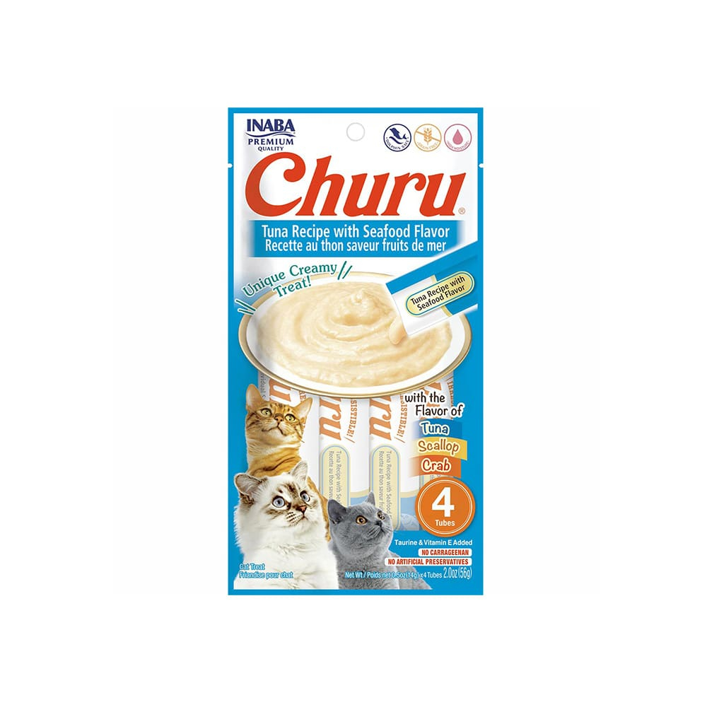 Churu tuna recipe with seafood flavor (aguamarina) x 4 und