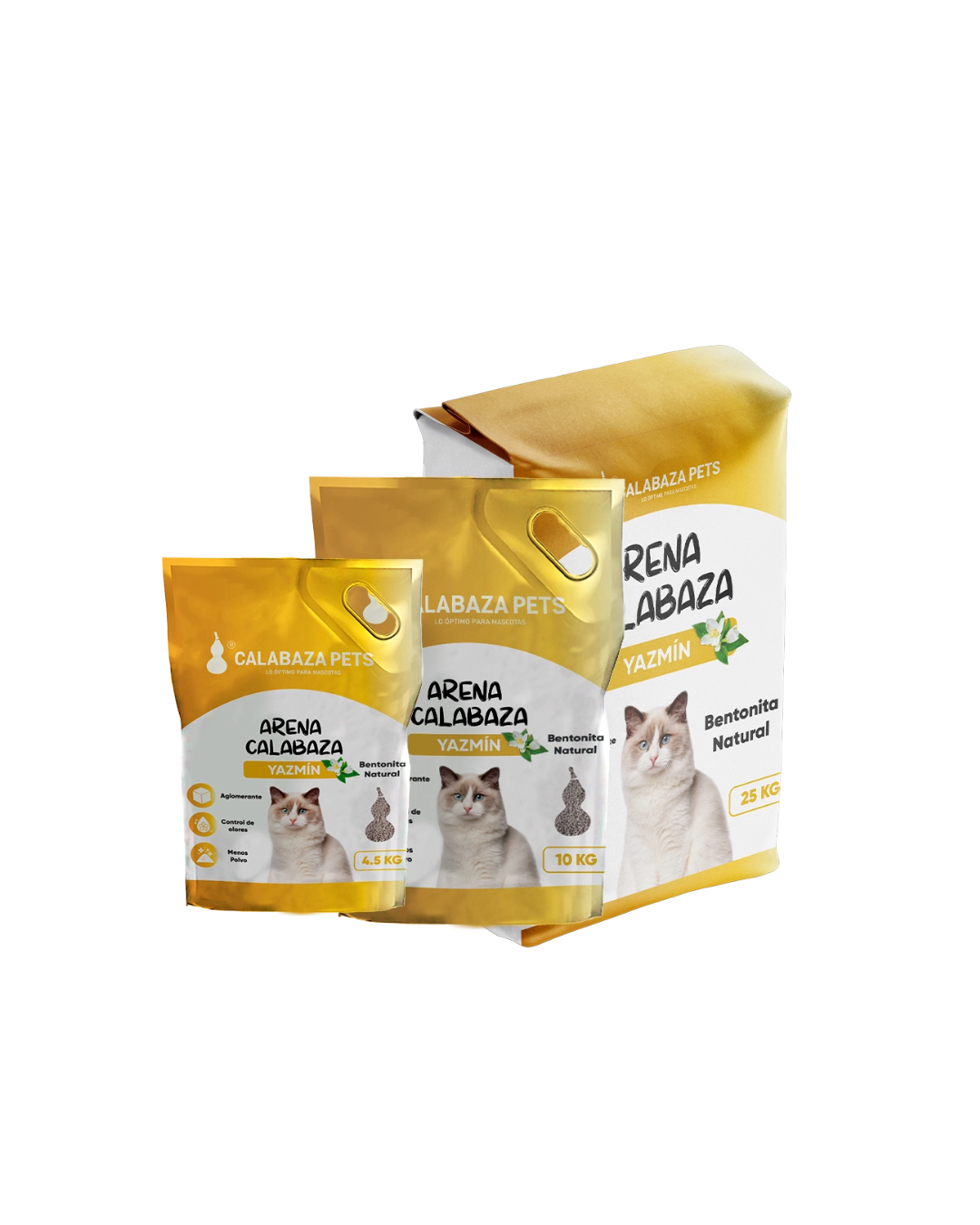 Arena calabaza yazmin x 10 kg