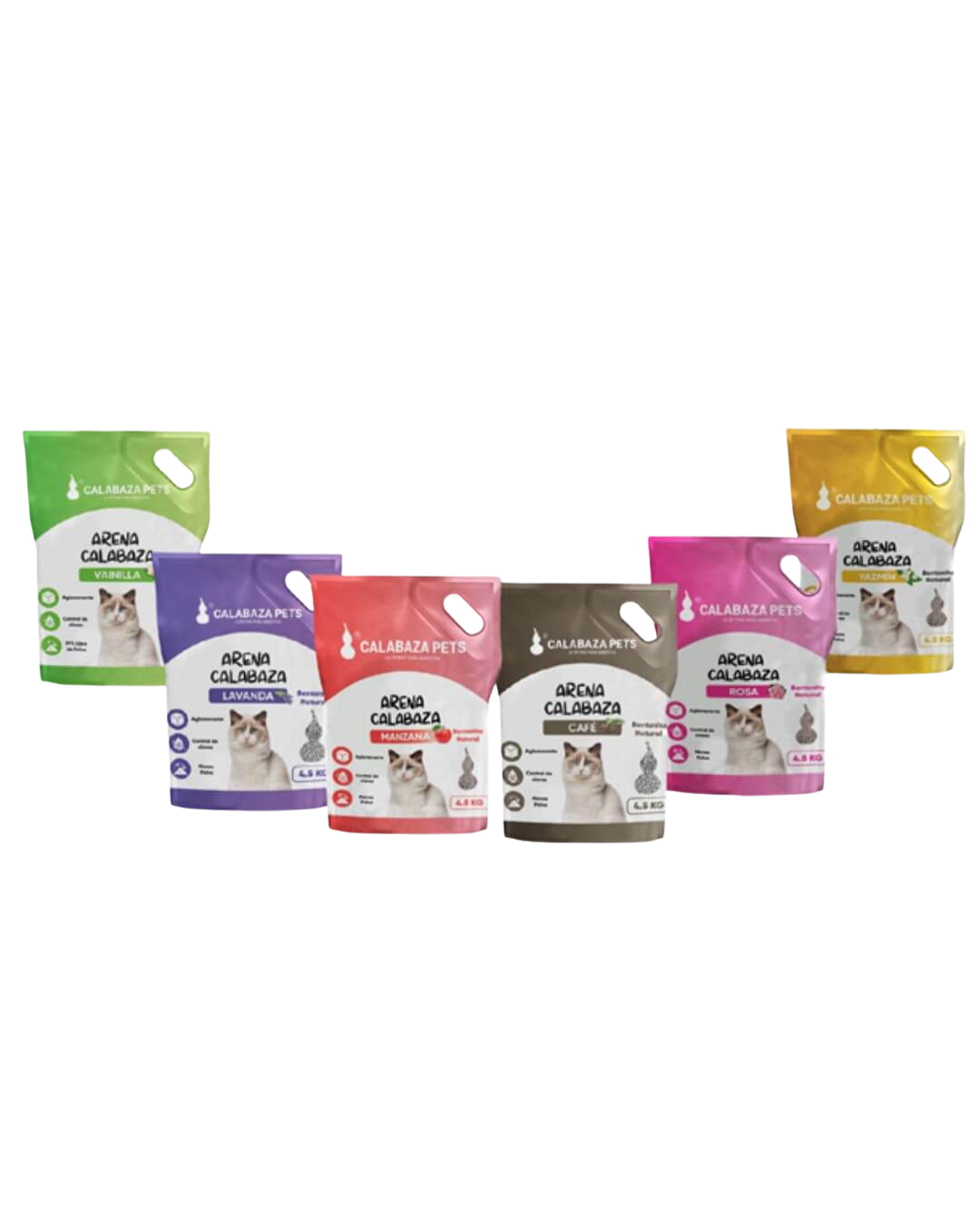 Arena calabaza x 25 kg