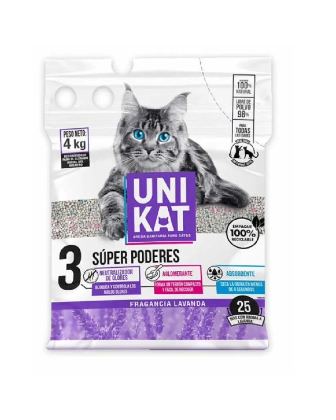 Arena unikat aroma a lavanda x 4 kg