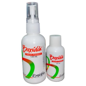 Baxidin válvula x 120 ml regalo x 60 ml