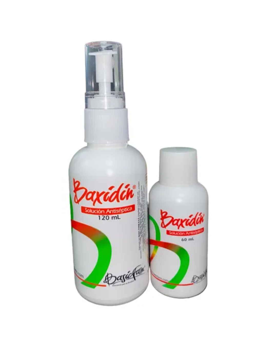Baxidin válvula x 120 ml regalo x 60 ml