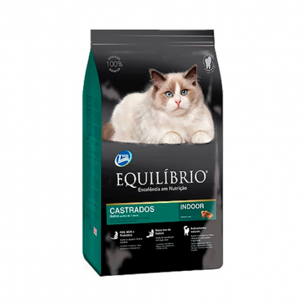Equilibrio gato adulto castrado + 7 años x 1,5 kg