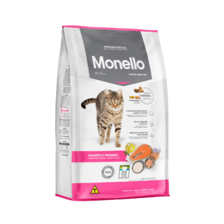 Monello cat salmón x 15 kg