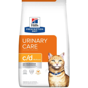 Hills feline C/D multicare chicken 4 Lb (1,81 kg)