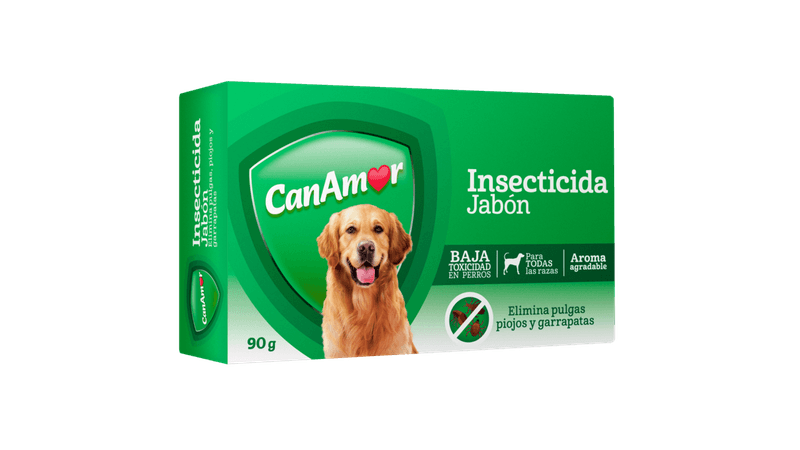 Jabón insecticida para perro todas las razas