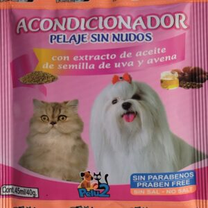 Sobre de acondicionador pelu2 pelaje sin nudos x 45 ml