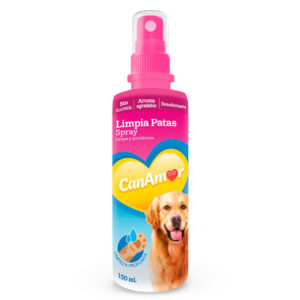 Spray canamor limpia patas x 150 ml para perros