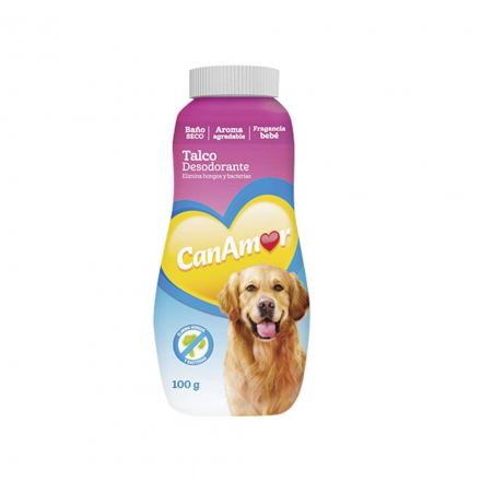 Talco desodorante canamor perro x 100 gr