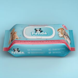Toallitas húmedas x 100 und hipoalergénicas panda