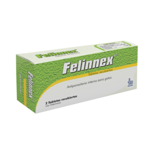 Felinnex x 20 mg caja x 2 tabletas
