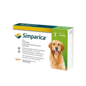 Simparica Trio Green 20.1-40 kg x 1 Tab