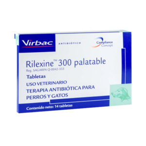 Rilexine 300 palatable x 14 tabletasv