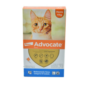 Advocate gato 0,8 x 1 und (4 a 8 kg)