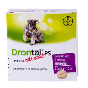 Drontal ps perro mediano caja x 2 tabletas