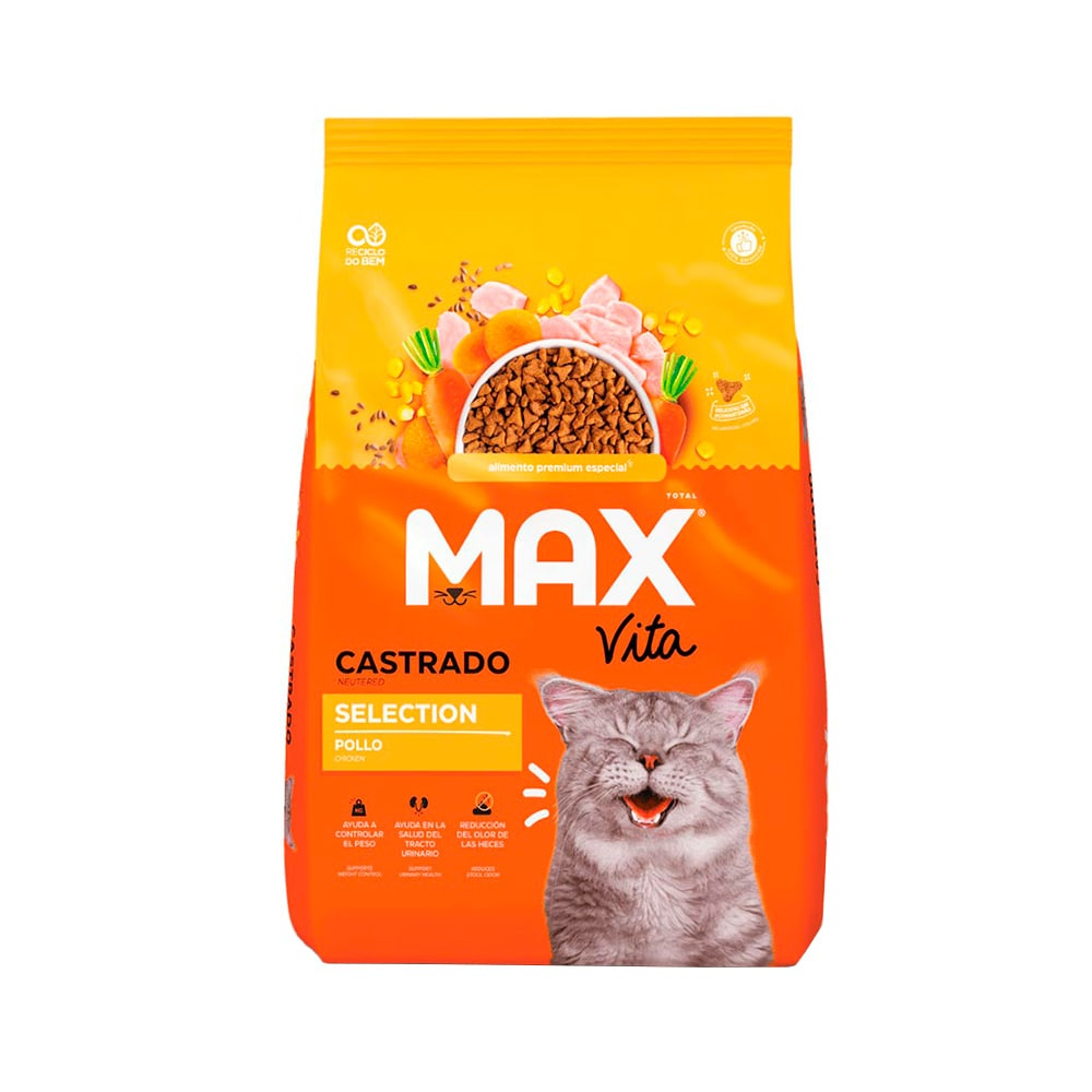 Max Vita Gato Castrado Selection Frango x1Kg