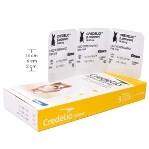 Credelio 56.25 MG (1.3 - 2.5 kg) Amarillo x 3
