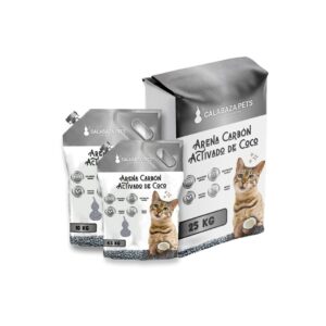 Arena calabaza x 10 kg carbón coco