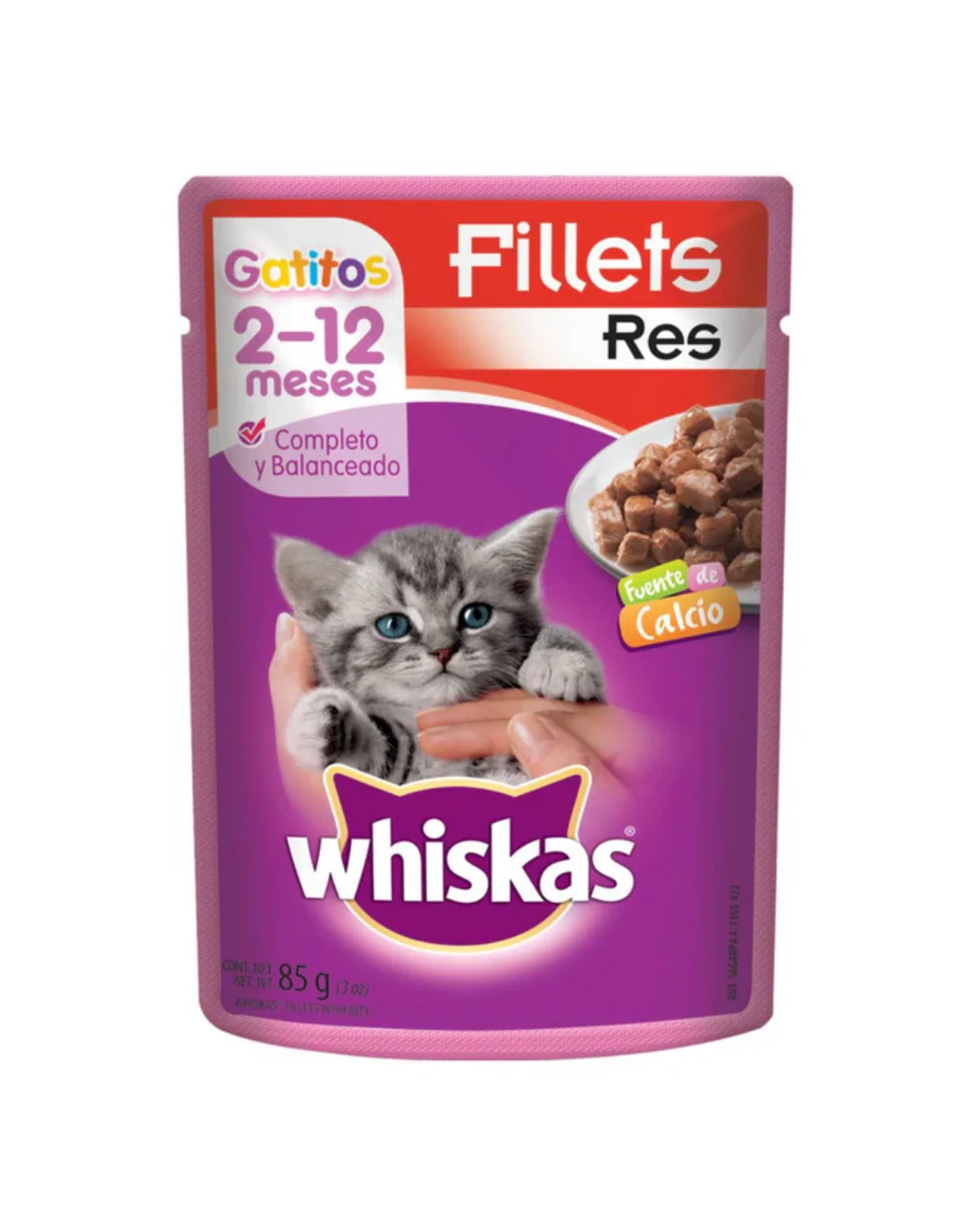 Pouch whiskas atún gatitos Res