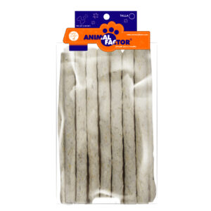 Paquete de palitos color blanco x 1 kg - 110 und aprox (carnasa)