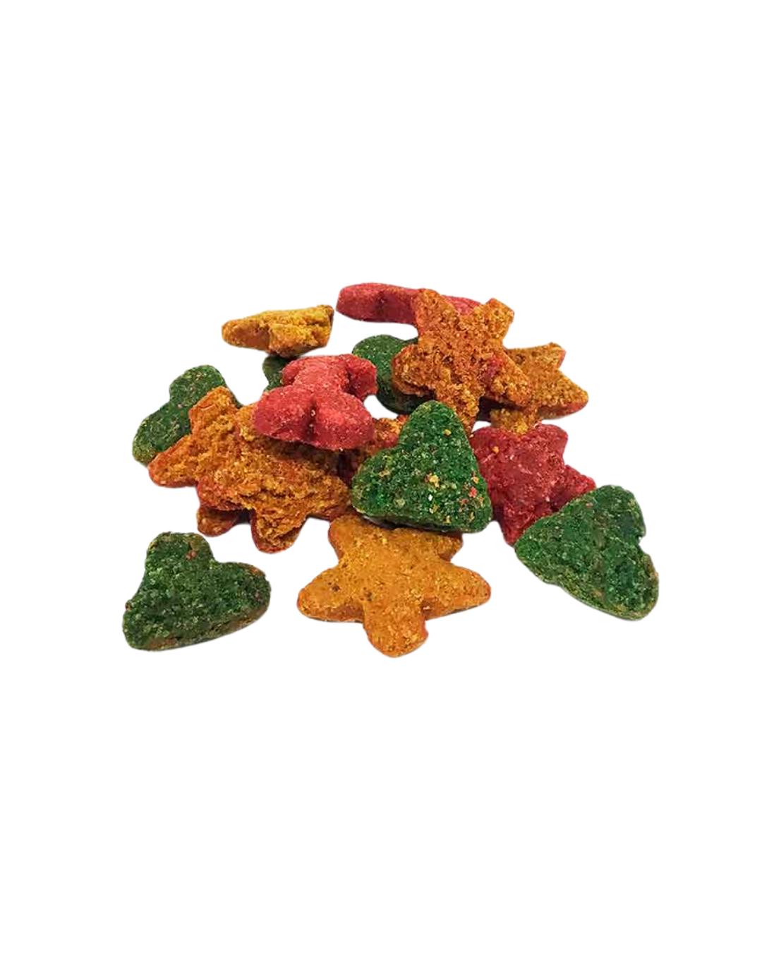 Gomas de corazones, huesos y redondas