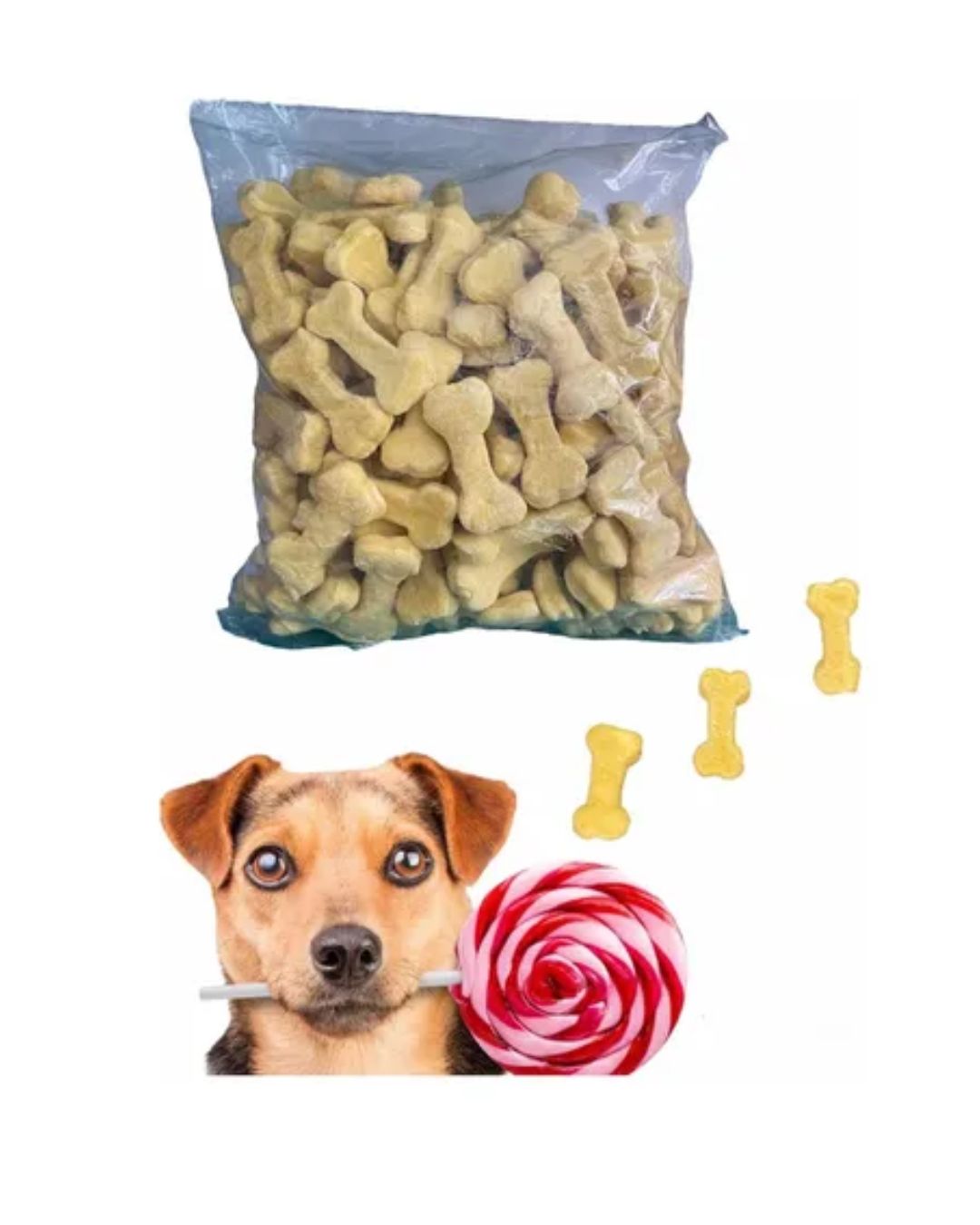 Galleta polvorosa leche - carne - pollo x 1 kg