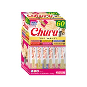 Churu Tuna SeaFood Variety x 60 tubos