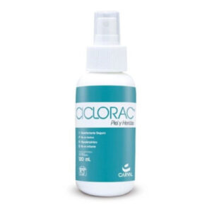 Ciclorac piel y heridas x 120 ml
