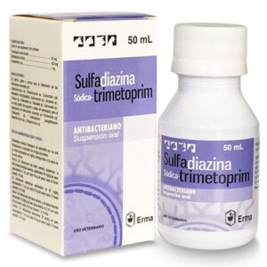 Sulfadiazina sodica trimetoprim 50 ml uso veterinario