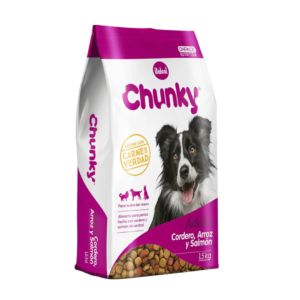 Chunky adulto Cordero Arroz y Salmón