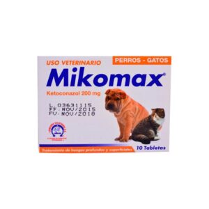 Mikomax x 200 mg caja x 10 tabletas