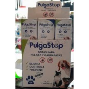 Pulgastop gotas para pulgas y garrapatas x 5 ml para perro y gato