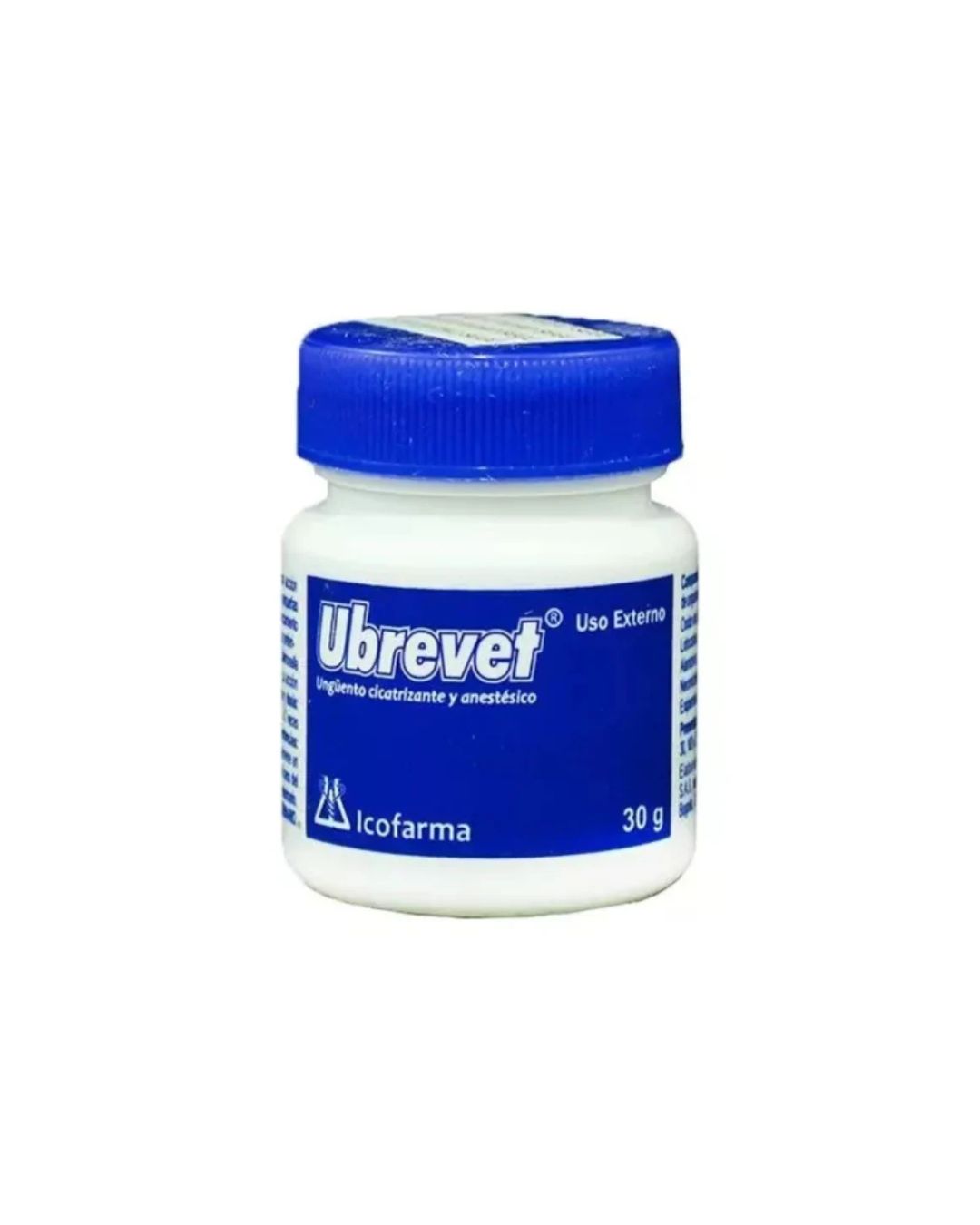 Ubrevet unguento cicatrizante y analgésico x 30 gr