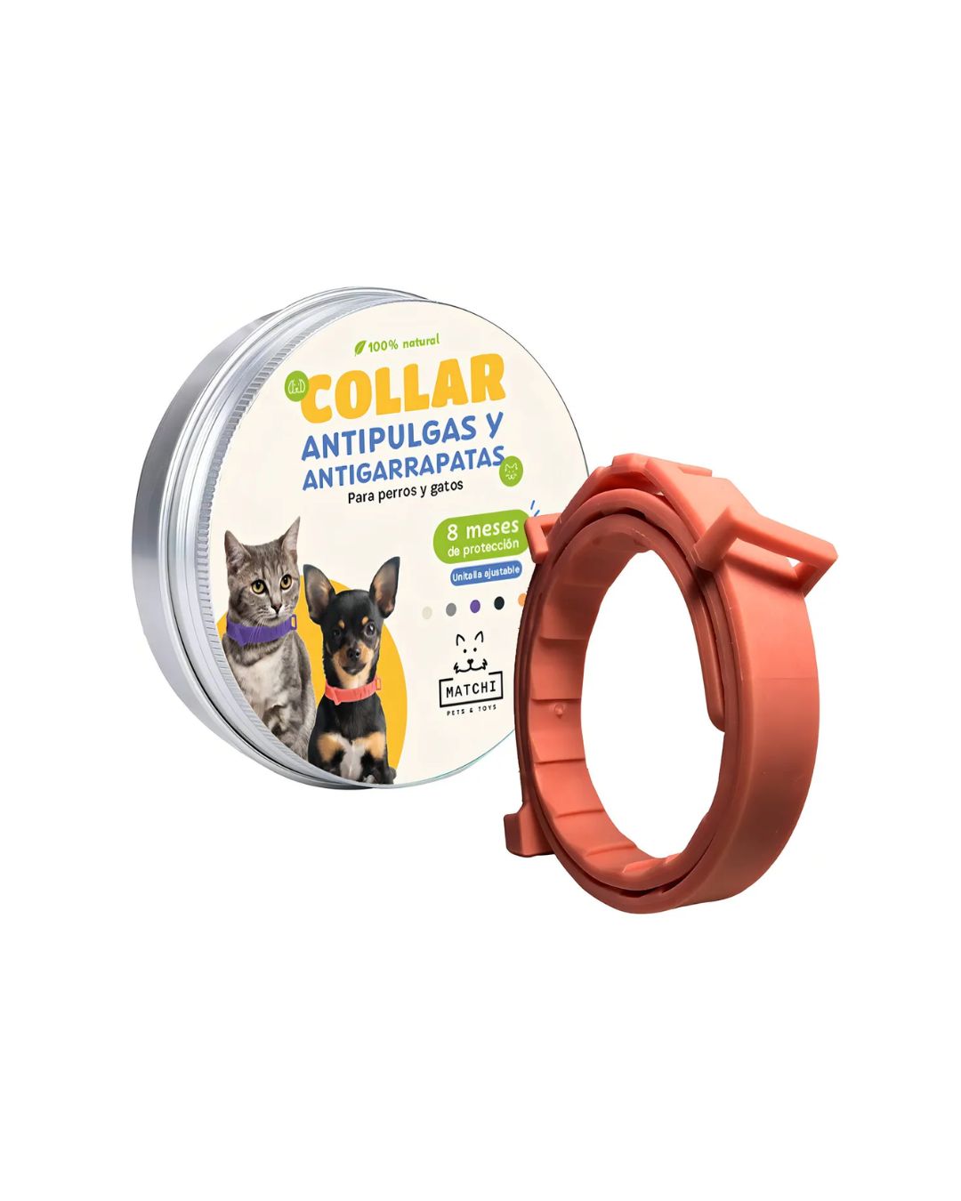 Collar antipulgas small 38 cm