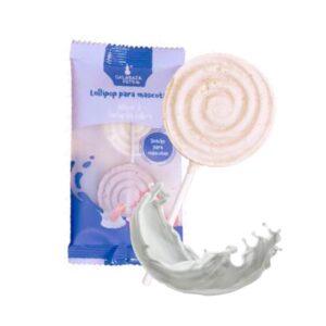 Lollipop para mascotas Sabor Leche de Cabra (Azul)