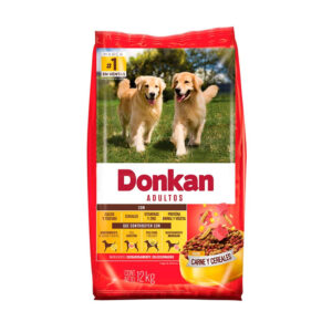 Donkan carne y cereales x 12 kg