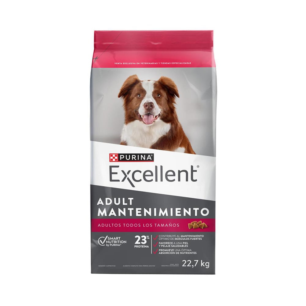 Excellent perro adulto fórmula mantenimiento x 22,7 kg