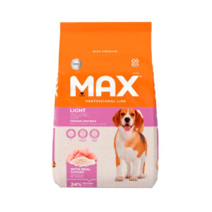 Max perro light frango y arroz x 2 kg