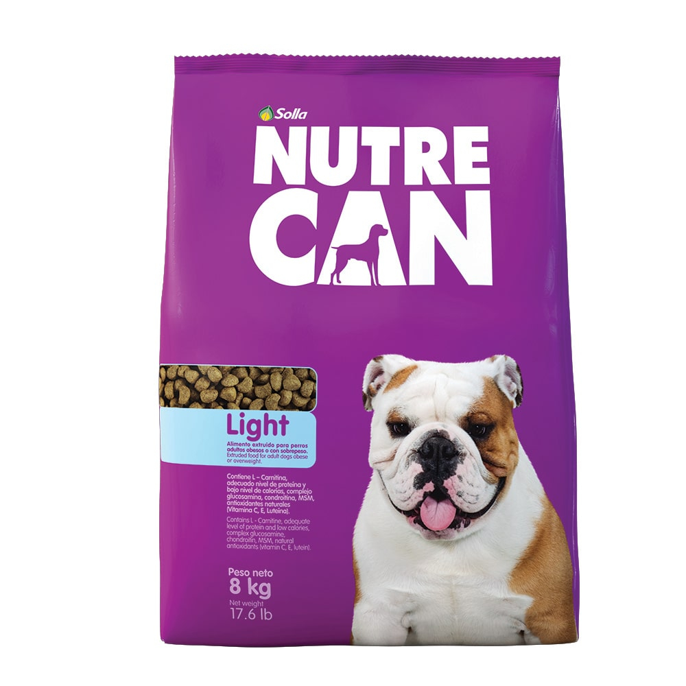 Nutrecan bulto light x 8 kg