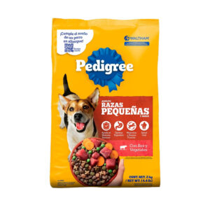 Pedigree adulto raza pequeña x 2 kg