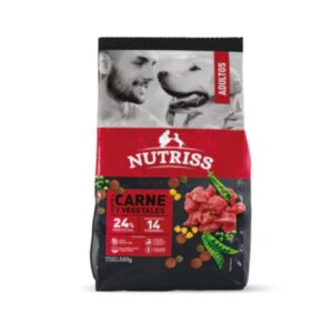 Nutriss adulto carne y vegetales x 1 kg