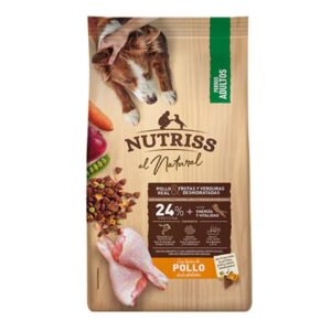 Nutriss al natural pollo frutas y verduras deshidratadas x2kg