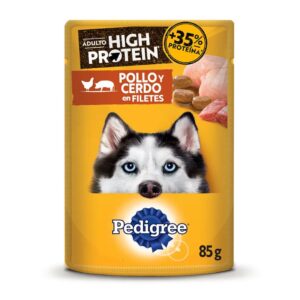 Pouch Pedigree Alta Proteina Pollo y Cerdo