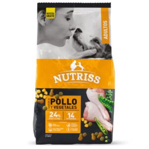 Nutriss Adulto pollo y vegetales x 1 kg